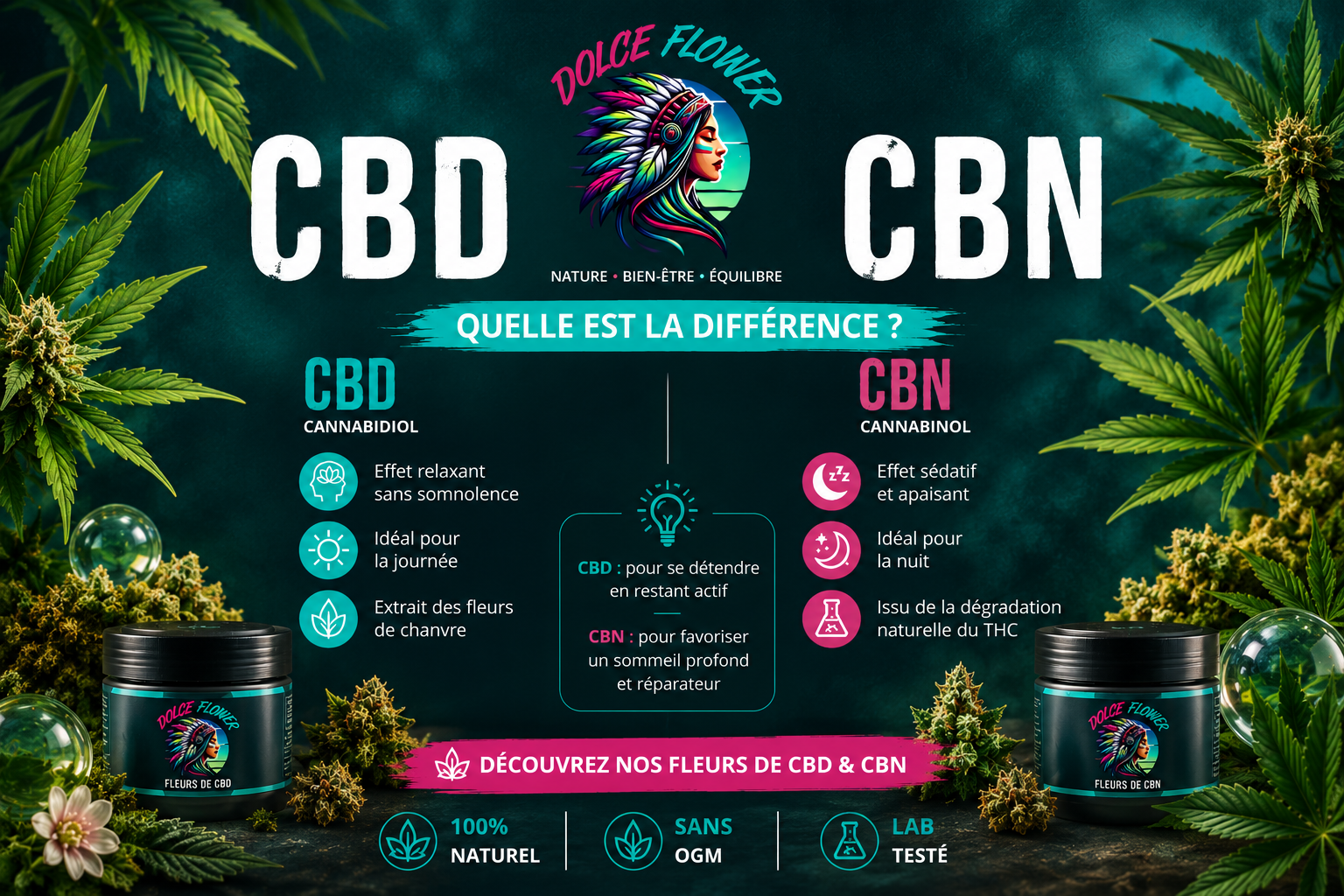CBD vs CBN : Quelles Différences ? | DolceFlower