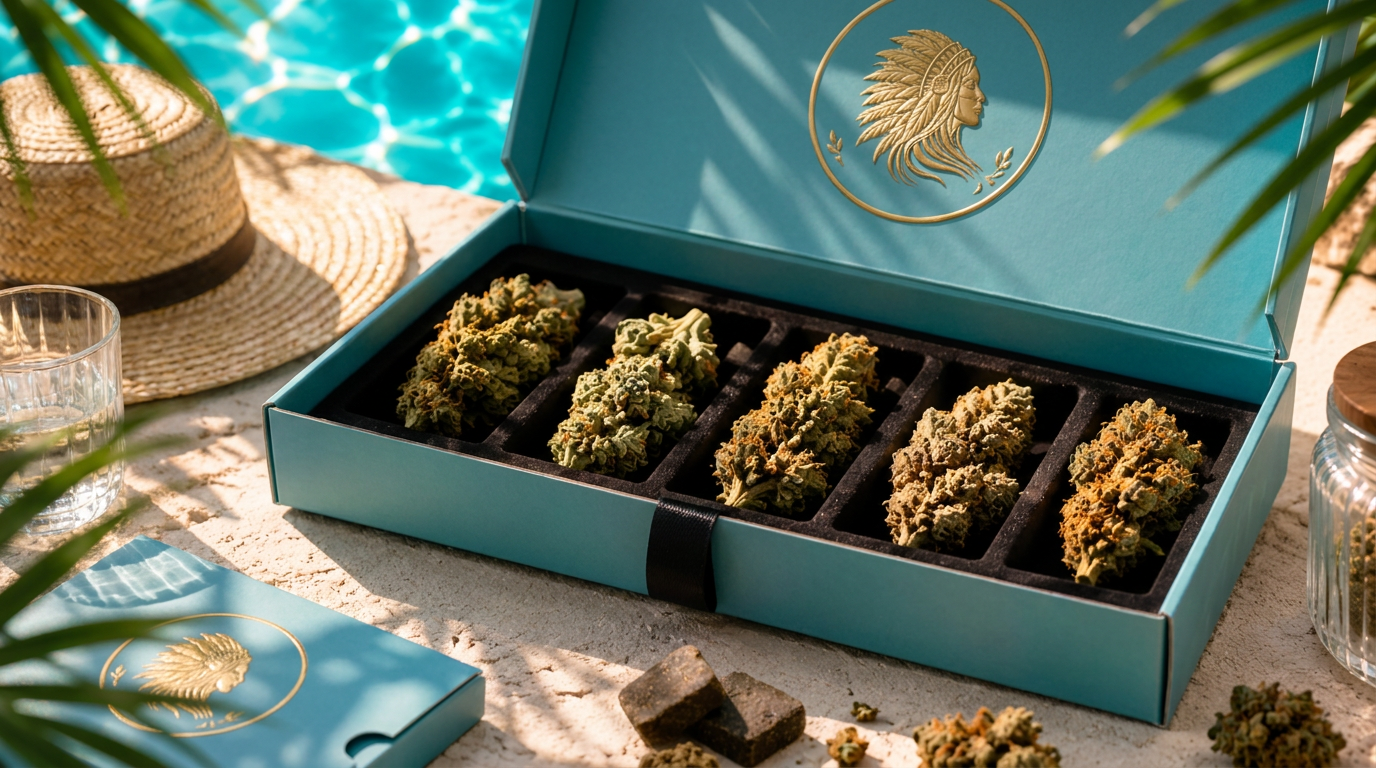box cbd fleur découverte dolce flower
